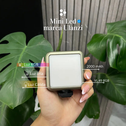 Luz RGB Multicolor VL49 Led 2500 – 9000K Ulanzi