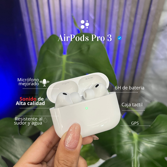 AirPods Pro 3 ANC® – Audio tridimensional 🎧