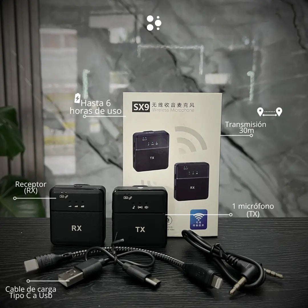 Micrófono Sx9 Economic Individual